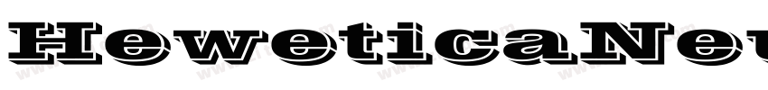 HeweticaNeueLTstd Ex字体转换